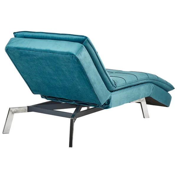 Chaise Longue LOIRET Velvet Teal