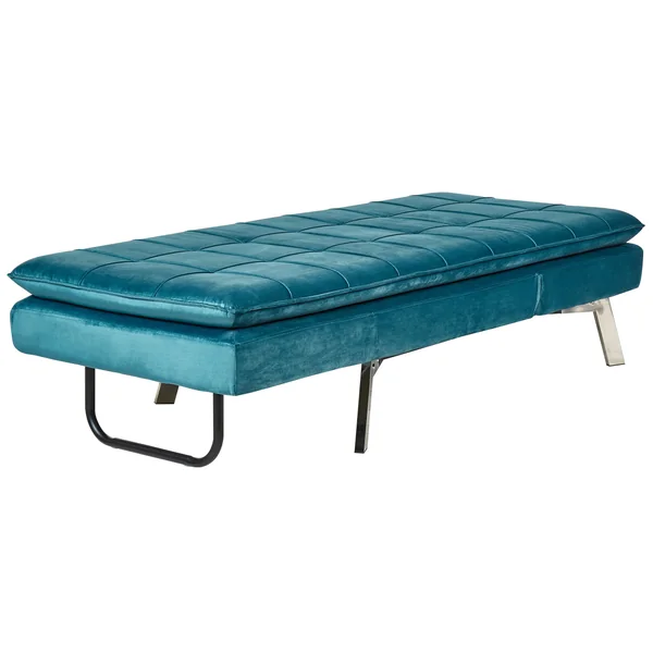 Chaise Longue LOIRET Velvet Teal