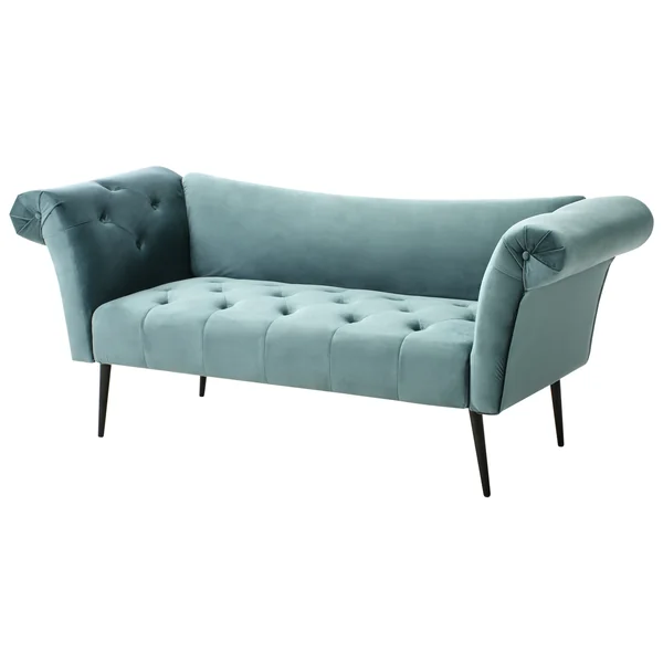 Chaise Longue NANTILLY Velvet Teal