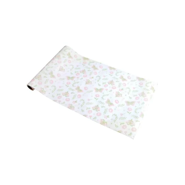 CHEMIN DE TABLE PAPIER 28CMX5M PRINCESSE NATURE
