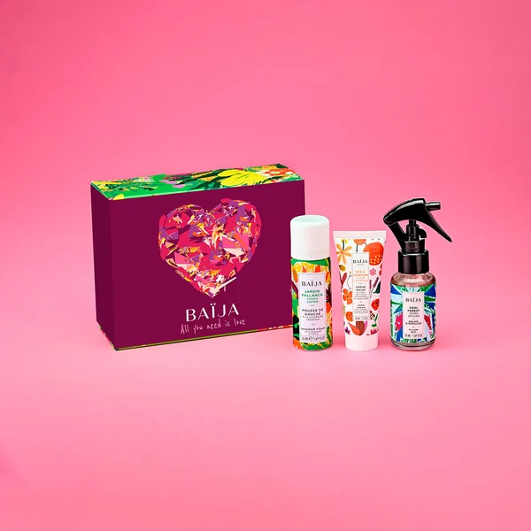 Coffret mousse de douche, crème main et brume d'oreiller - Jardin Pallanca