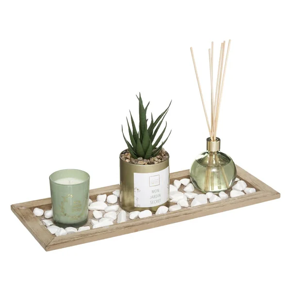 COFFRET SENTEUR PLAT JARDIN EUCALYPTUS