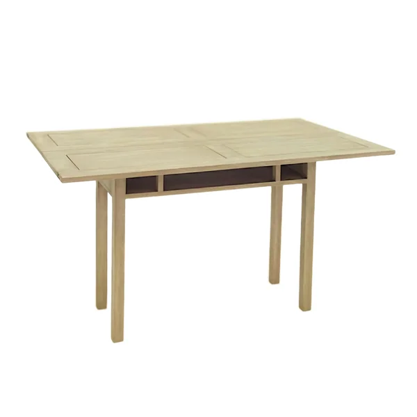 Console extensible en table repas hévéa 140cm HELENA