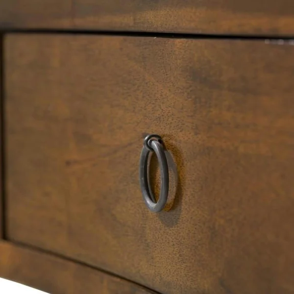 Console vague hévéa 120cm TRADITION