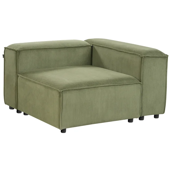 Corner Seat ARDAL Corduroy Green Left Hand