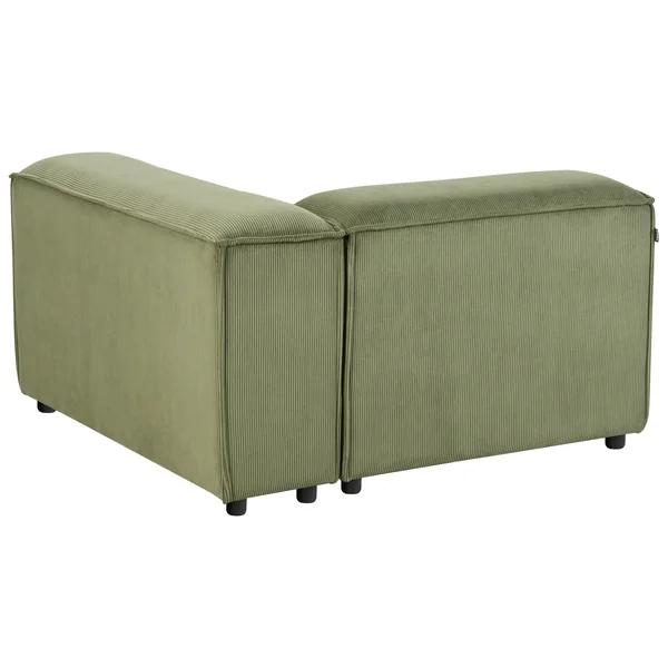 Corner Seat ARDAL Corduroy Green Left Hand