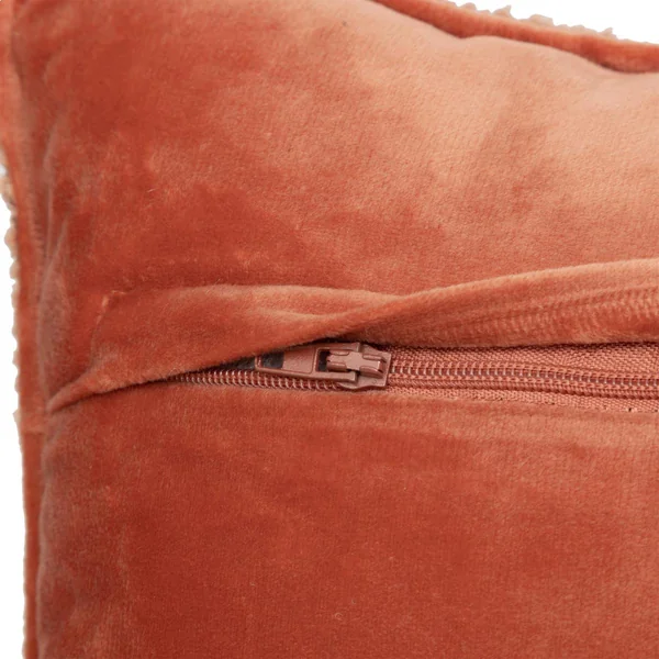 COUSSIN BOUCLETTE SOANA TERRACOTTA 30X50CM