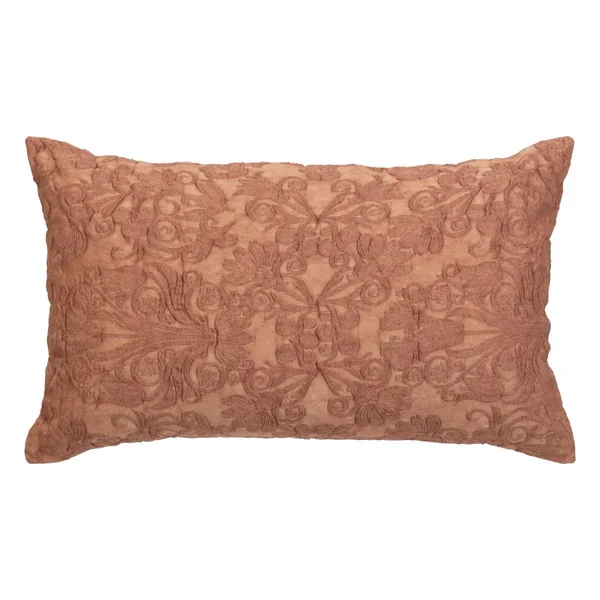 COUSSIN JACQUARD WASH LITTLE COTTAGE ROSE 30X50CM