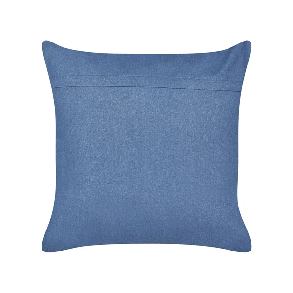 Coussin PENTAS Velours 45 x 45 cm Bleu marine Motif animal