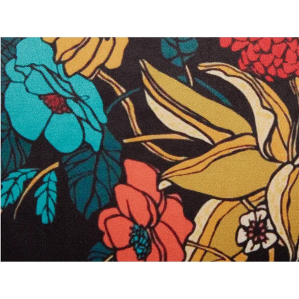 Coussin PROTEA Velours 45 x 45 cm Multicolore Motif floral