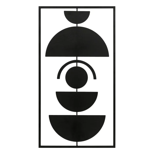 DECO MURALE LEOTIE METAL D.35X65CM