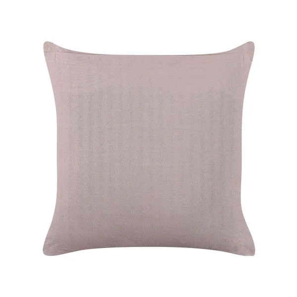Dekokissen 2er Set AGAPANTHUS Samtstoff 45 x 45 cm Rosa Streifenmuster