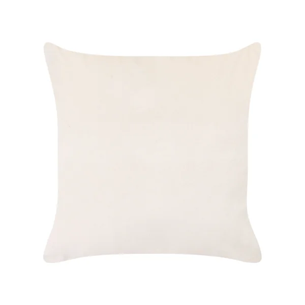 Dekokissen 2er Set TRITELEIA Samtstoff 45 x 45 cm Rosa Blumenmuster