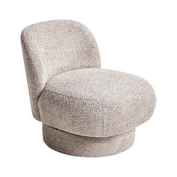 Drehsessel AYLO Bouclé Taupe
