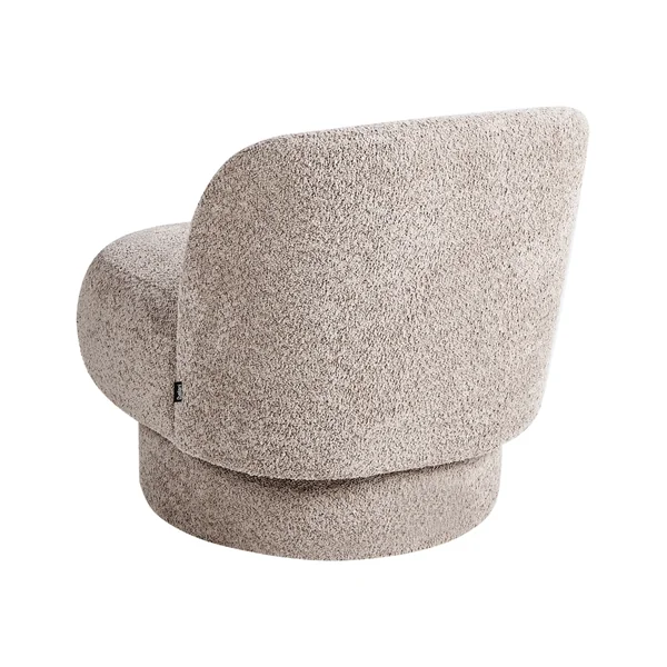 Drehsessel AYLO Bouclé Taupe