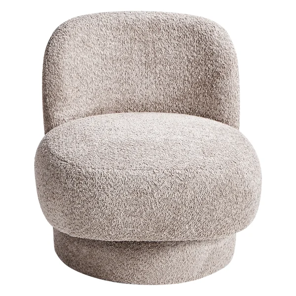 Drehsessel AYLO Bouclé Taupe