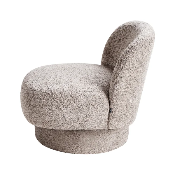 Drehsessel AYLO Bouclé Taupe