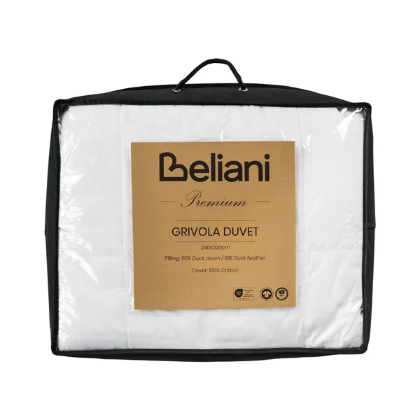 Duvet Duck Down Extra Warm 13.5 TOG GRIVOLA 220 x 240 cm