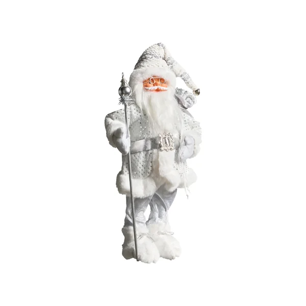 Décoration de Noël NELAUG Père Noël 48 cm Argenté