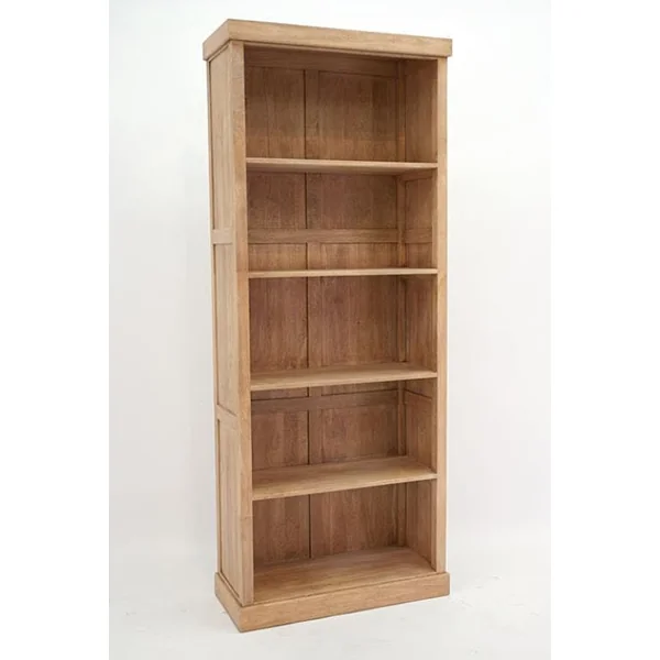 Etagère bibliothèque hévéa 80x200cm TRADITION