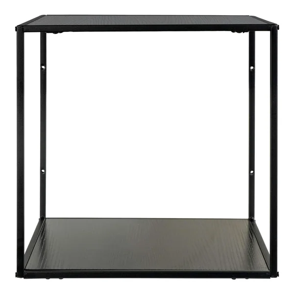 Etagère cube design en métal noir TALLINN