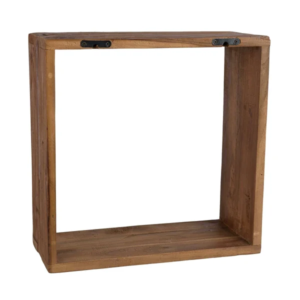 Etagère cube en bois recyclé de teck SWING