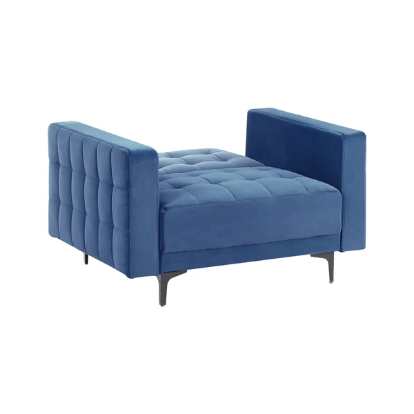 Fauteuil ABERDEEN Fluweel Blauw
