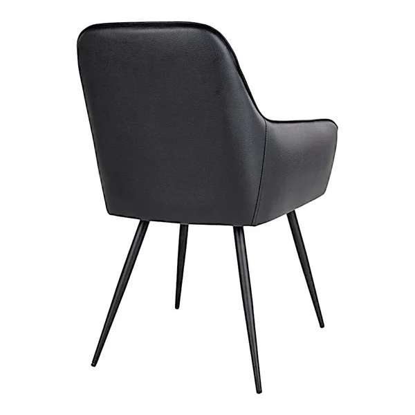 Fauteuil de table noir vintage (lot de 2) SAVONE