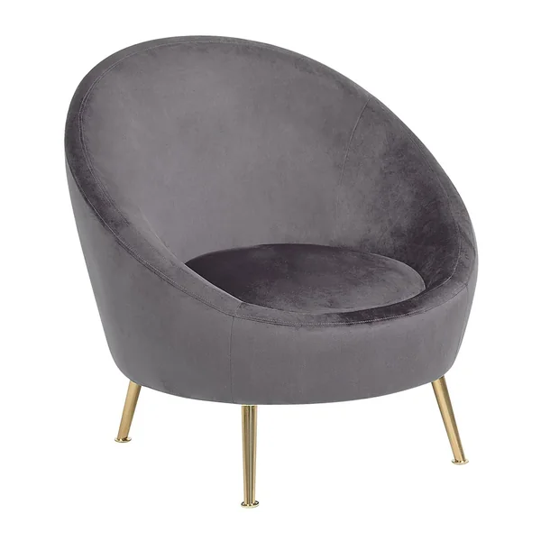 Fauteuil LANGA Velours Gris