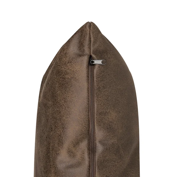 Fauteuil MALMOS Cuir PU Marron foncé