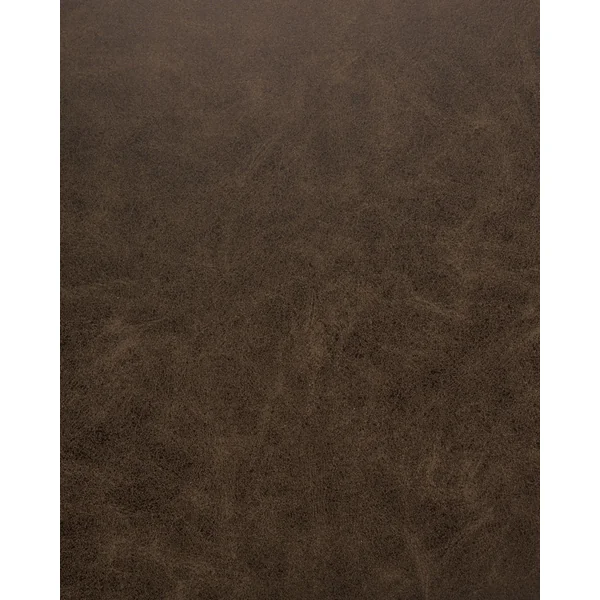 Fauteuil MALMOS Cuir PU Marron foncé