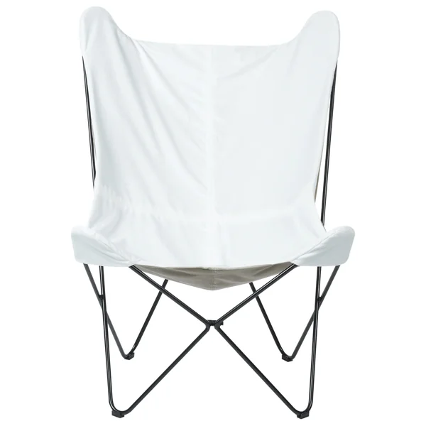 Fauteuil NYBRO Velours Blanc