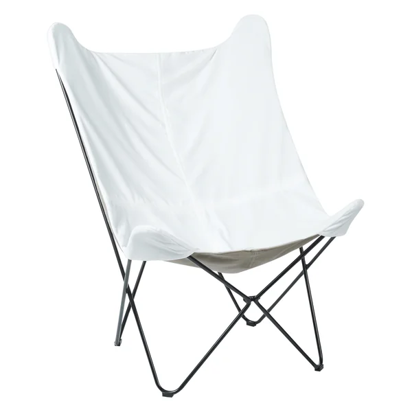 Fauteuil NYBRO Velours Blanc