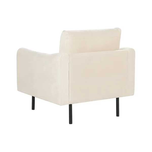 Fauteuil VINTERBRO Velours Beige clair