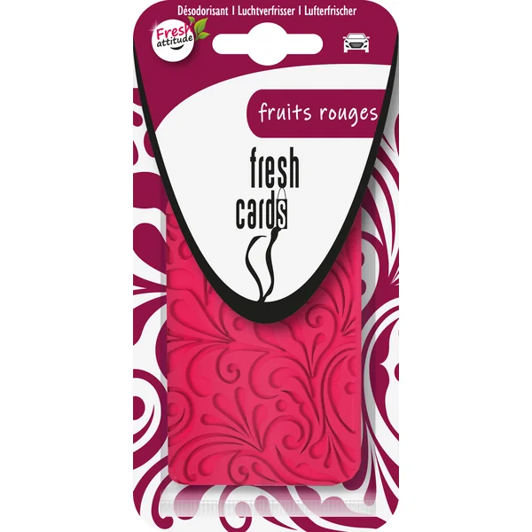 FRESH CARDS FRUITS ROUGES
