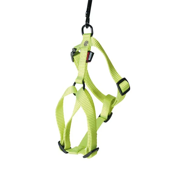 Harnais Confort vert citron pour chien - 1,6x35/50 cm