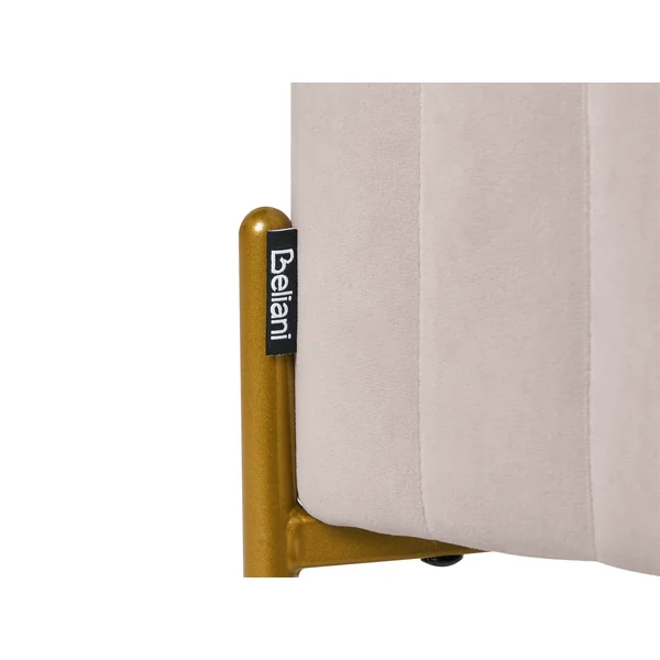 Hocker UTAH Fluweel Taupe