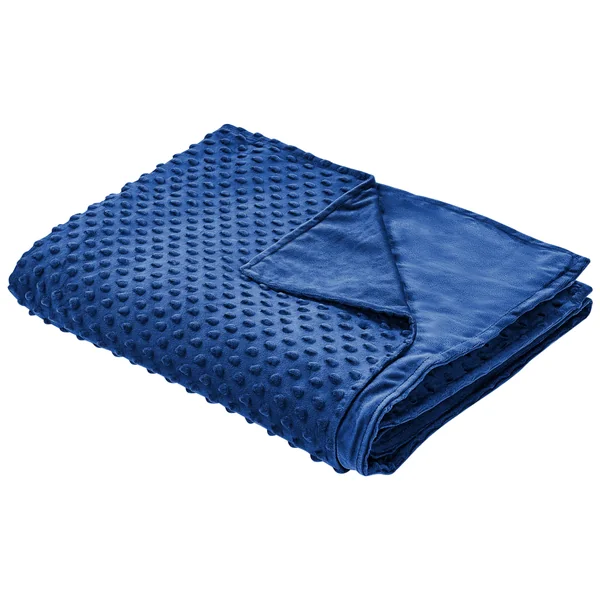 Housse de couverture lestée 1000 CALLISTO 135 x 200 cm Bleu marine
