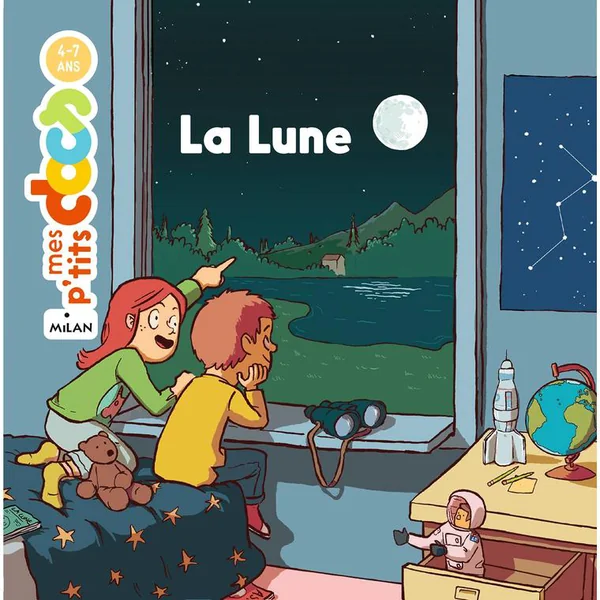 La Lune Mes P’tits Docs 4 à 7 ans Éditions Milan