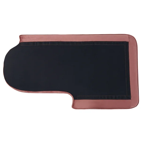 Left-Hand Chaise Lounge ALLIER Velvet Pink