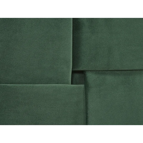 Lit avec sommier Velours LIMOUX 180 x 200 cm Vert foncé