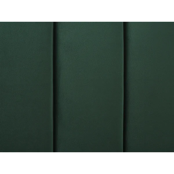 Lit avec sommier Velours MARVILLE 180 x 200 cm Vert émeraude