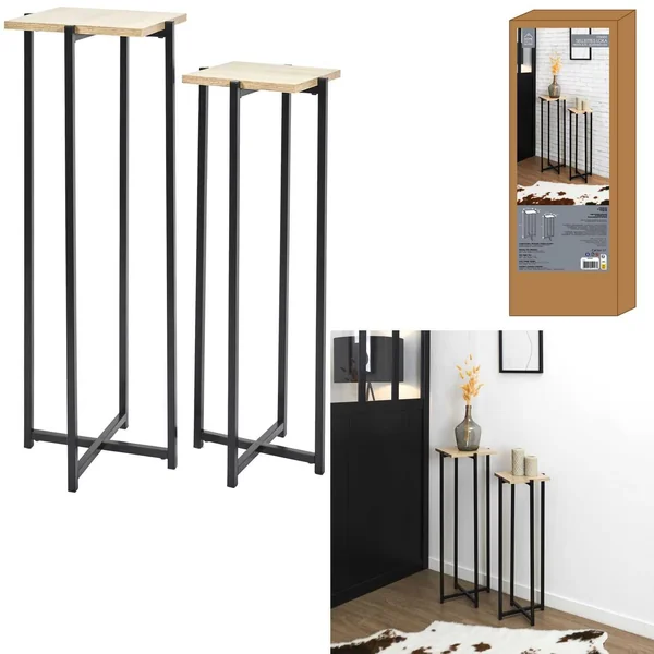 LOKA SELLETTE NOIR X2 PIECES