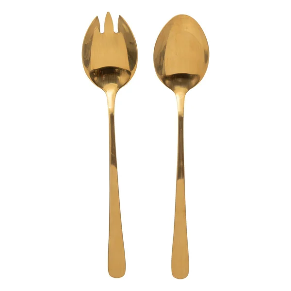 LOT 2 COUVERTS A SALADE GOLD