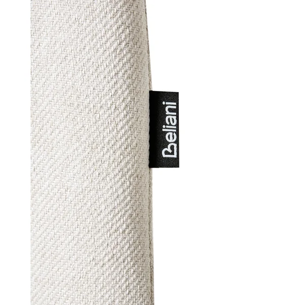 Lot de 2 chaises de salle à manger JENNER Tissu Blanc cassé