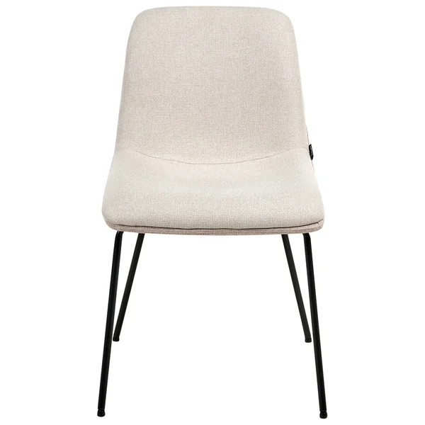 Lot de 2 chaises de salle à manger LORIDA Tissu Beige