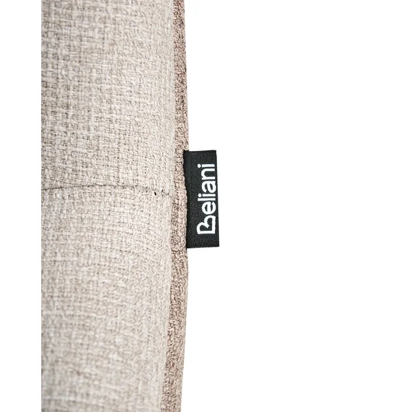 Lot de 2 chaises de salle à manger LORIDA Tissu Beige