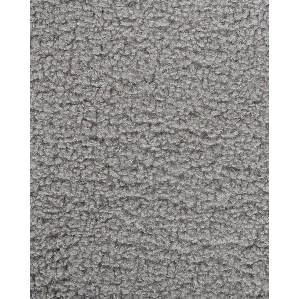 Lot de 2 chaises de salle à manger MINA Bouclé Gris