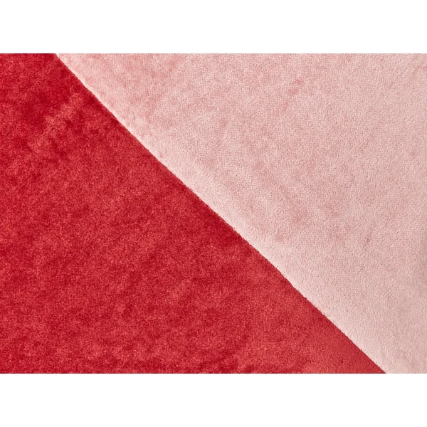 Lot de 2 coussins décoratifs BORONIA Coton 45 x 45 cm Rouge Motif de Noël