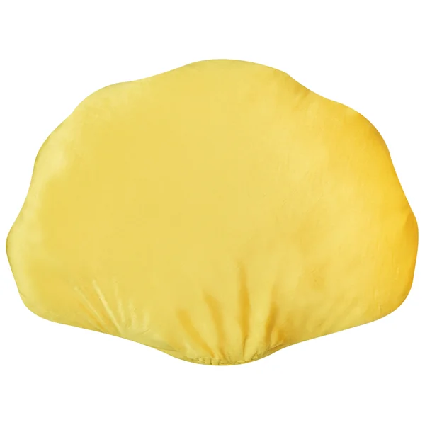 Lot de 2 coussins décoratifs CONSOLIDA Velours 47 x 35 cm Jaune Unicolore